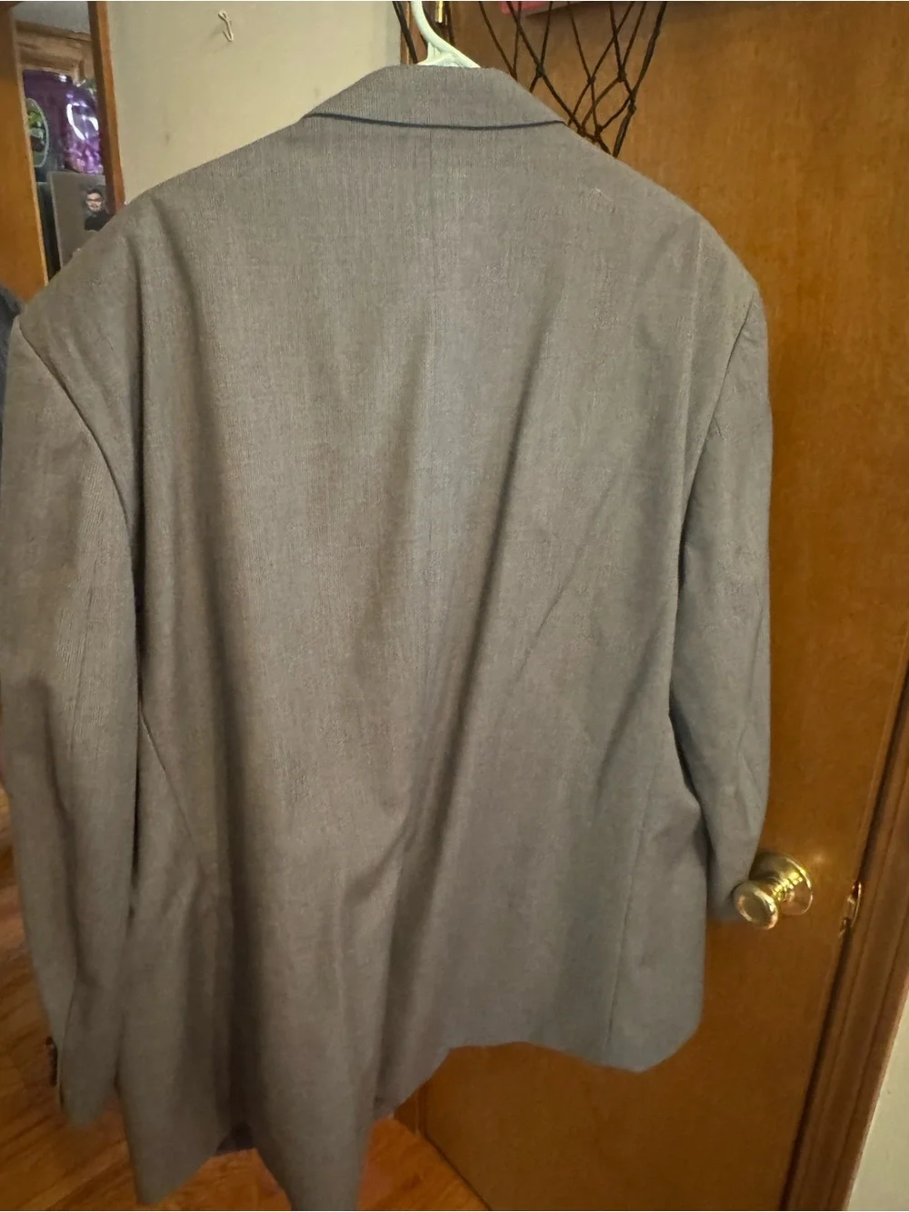 Ralph Lauren Gray Single-Breasted Suit Jacket